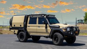 79 Series Landcruiser - Bronco Built V5 Steel Tray & Alloy Canopy