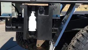 Water tanks - side mounted or under tray