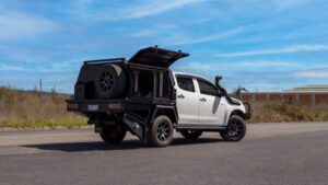Dual Cab Isuzu D-Max - Bronco Built V5 Alloy Tray & Canopy