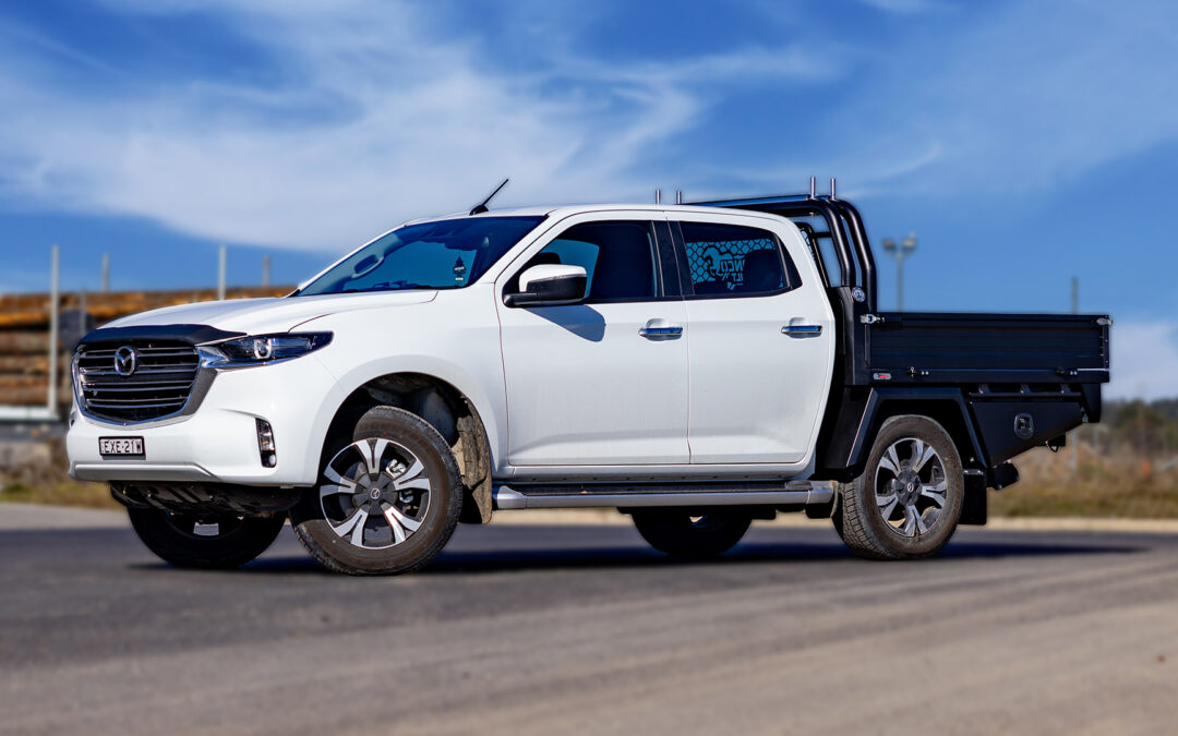 Dual cab Mazda BT-50 - Bronco Built V4 Steel Tray