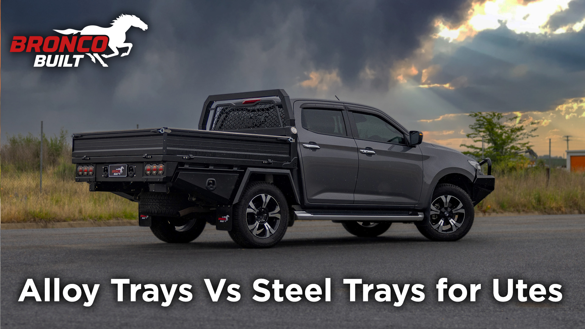 Alloy trays vs Steel trays - bronco built